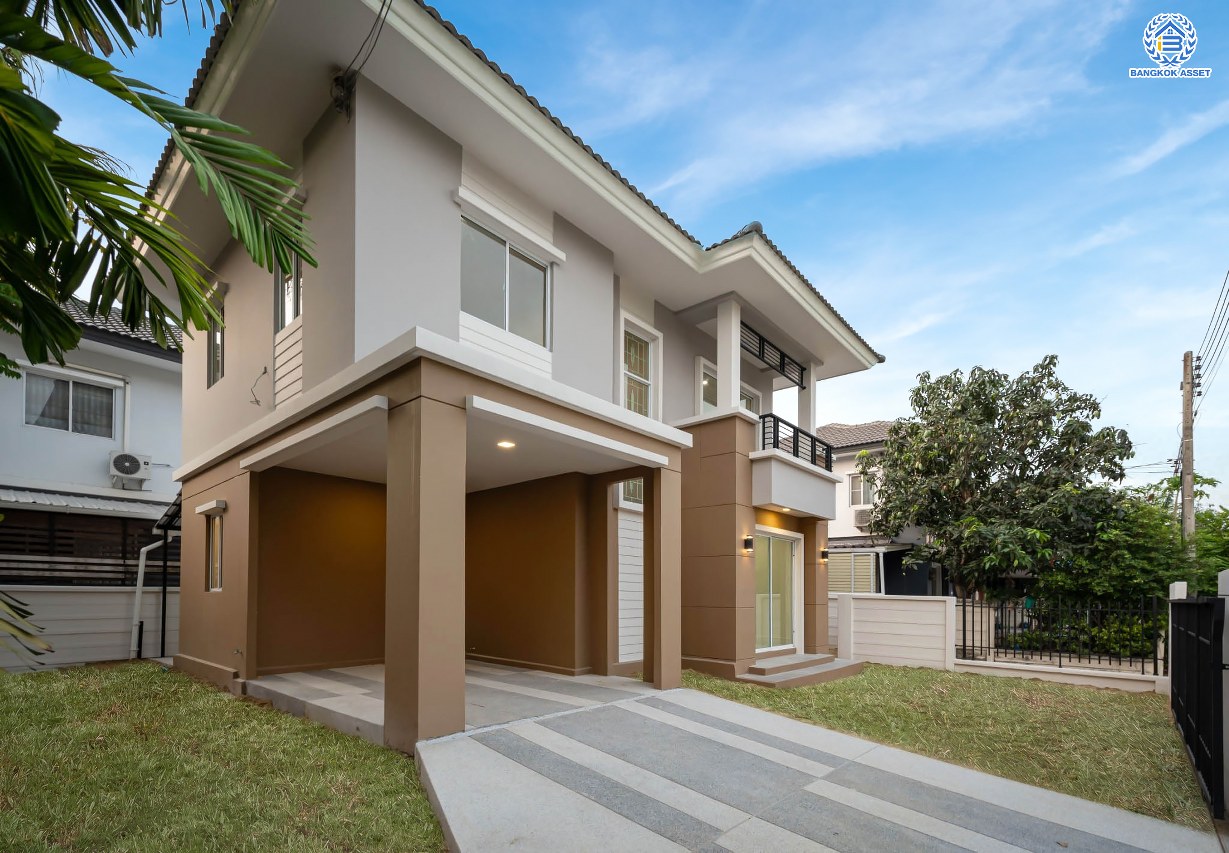 บ้านมือสองตกแต่งใหม่ โครงการ พฤกษาวิลเลจ30 เดอะซีซั่น แจ้งวัฒนะ-ราชพฤกษ์ ทำเลย่านปทุมธานี เนื้อที่ 50.7 ตร.ว. ฟังก์ชัน 3 ห้องนอน 2 ห้องน้ำ 1 ห้องอเนกประสงค์ จอดรถได้ 1 คัน เดินทางสะดวกสบายเข้า-ออกได้หลายเส้นทาง ใกล้เมืองทองธานี และจุดขึ้นทางด่วน "แจ้งวัฒนะ"